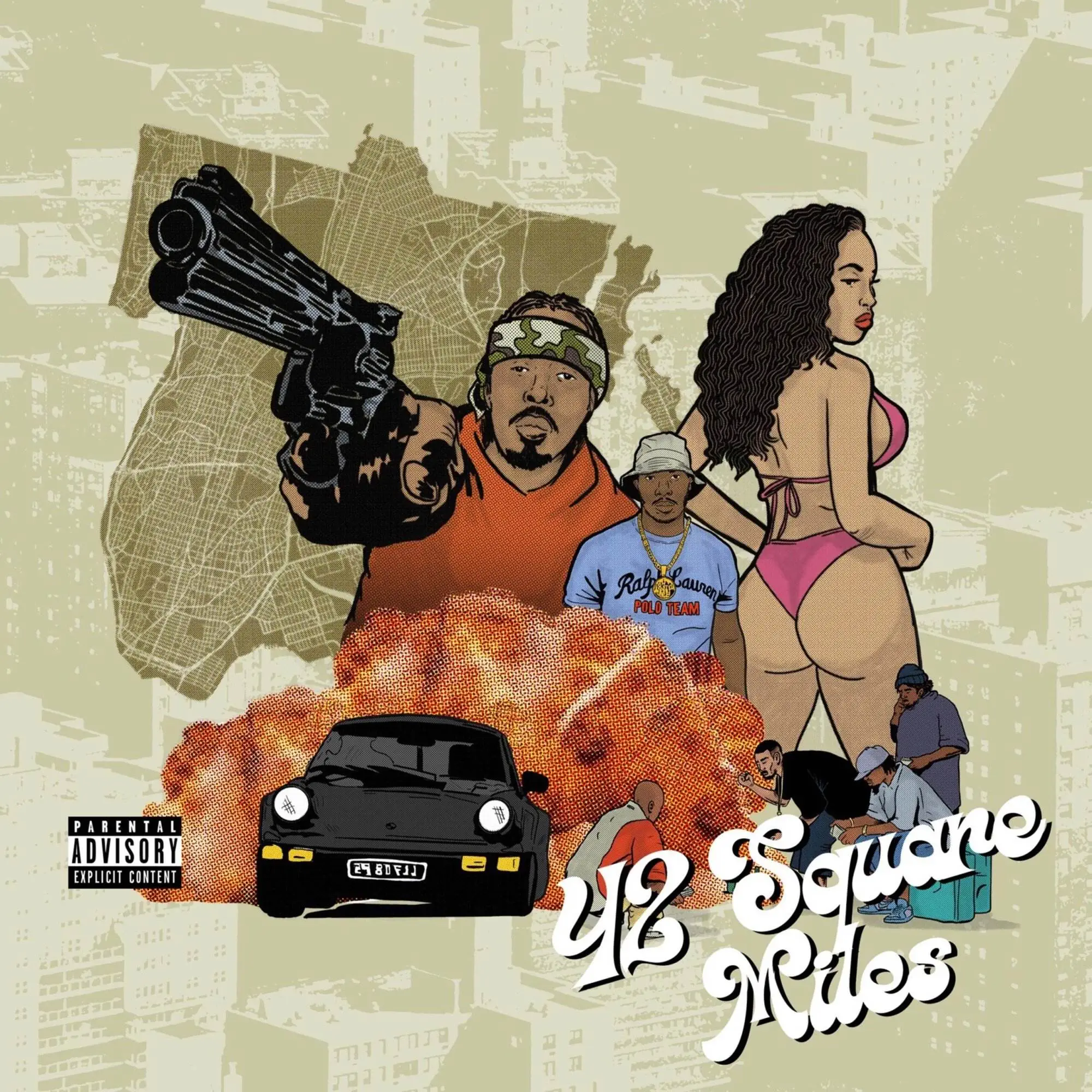 Def soulja & 183rd 42 square miles [official album artwork]