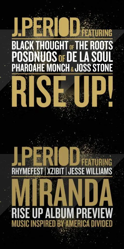 J.Period - RISE UP!/Miranda [Track Artwork]