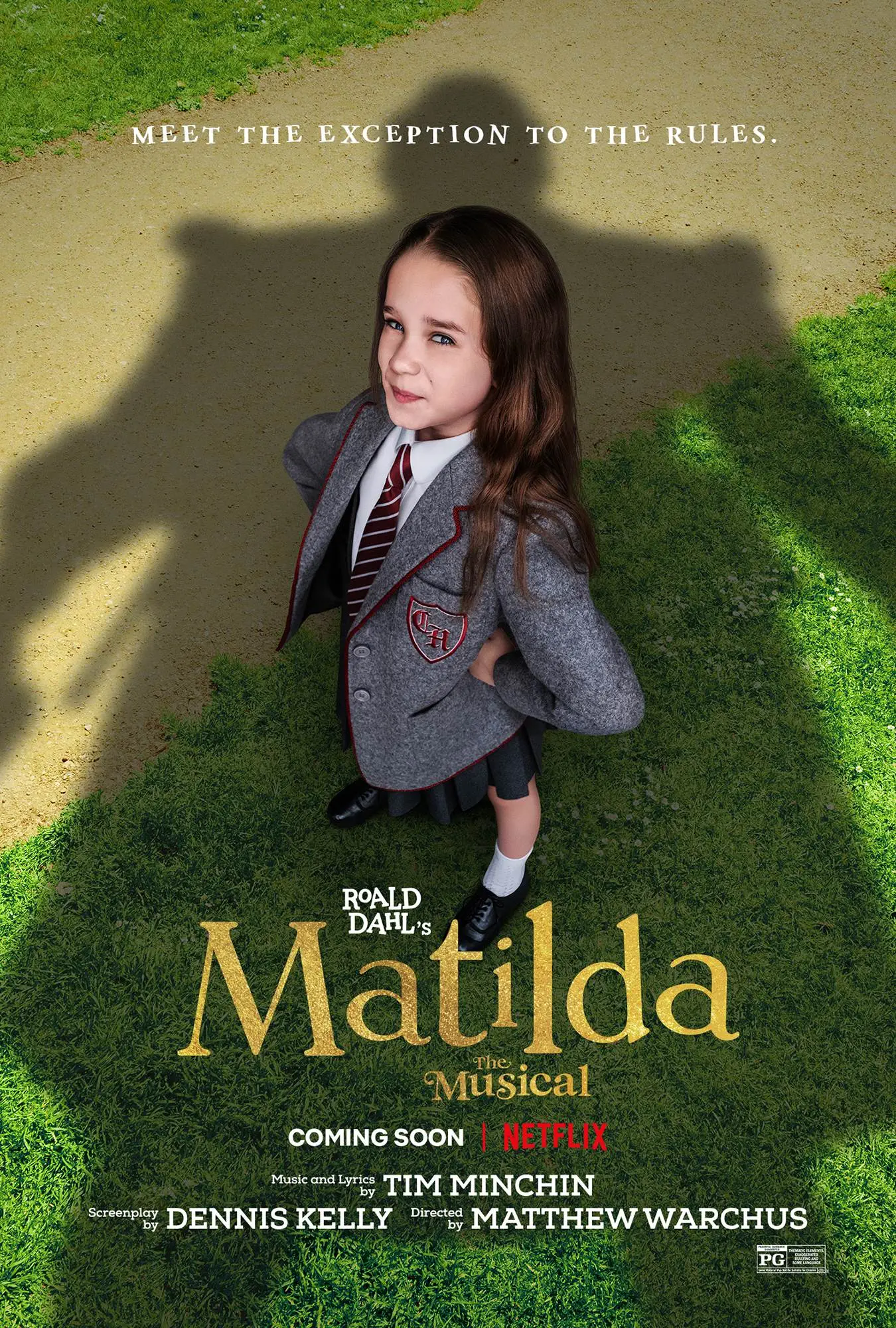 Netflix presents roald dahl's matilda the musical [official movie promo poster]