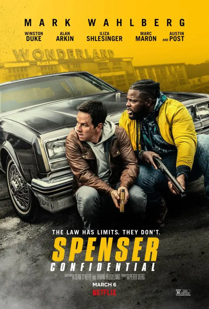 Netflix presents spenser confidential [movie poster]