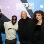 Red carpet screening of apple tv+’s “number one on the call sheet” at the crosby street hotel