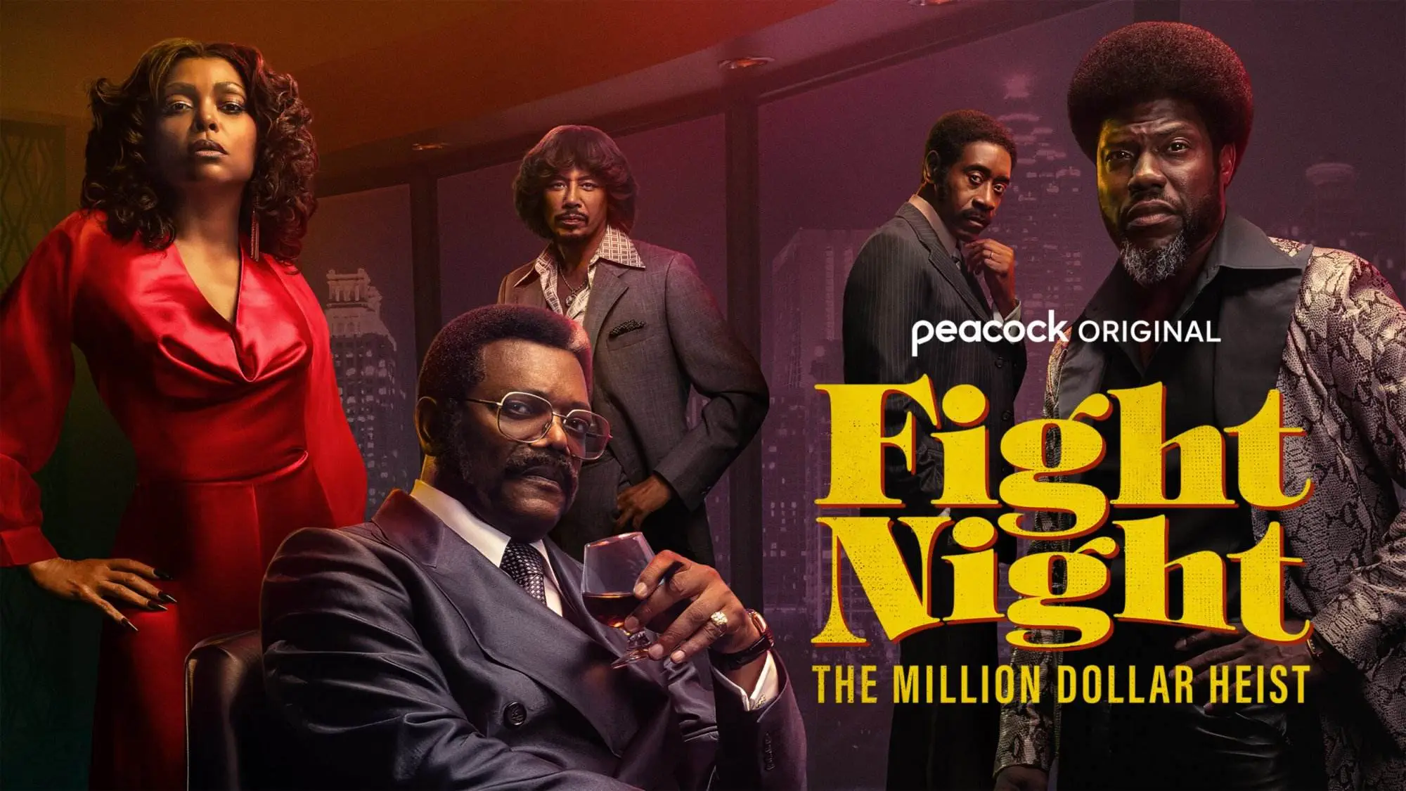 Peacock presents fight night: the million dollar heist [official web series poster]