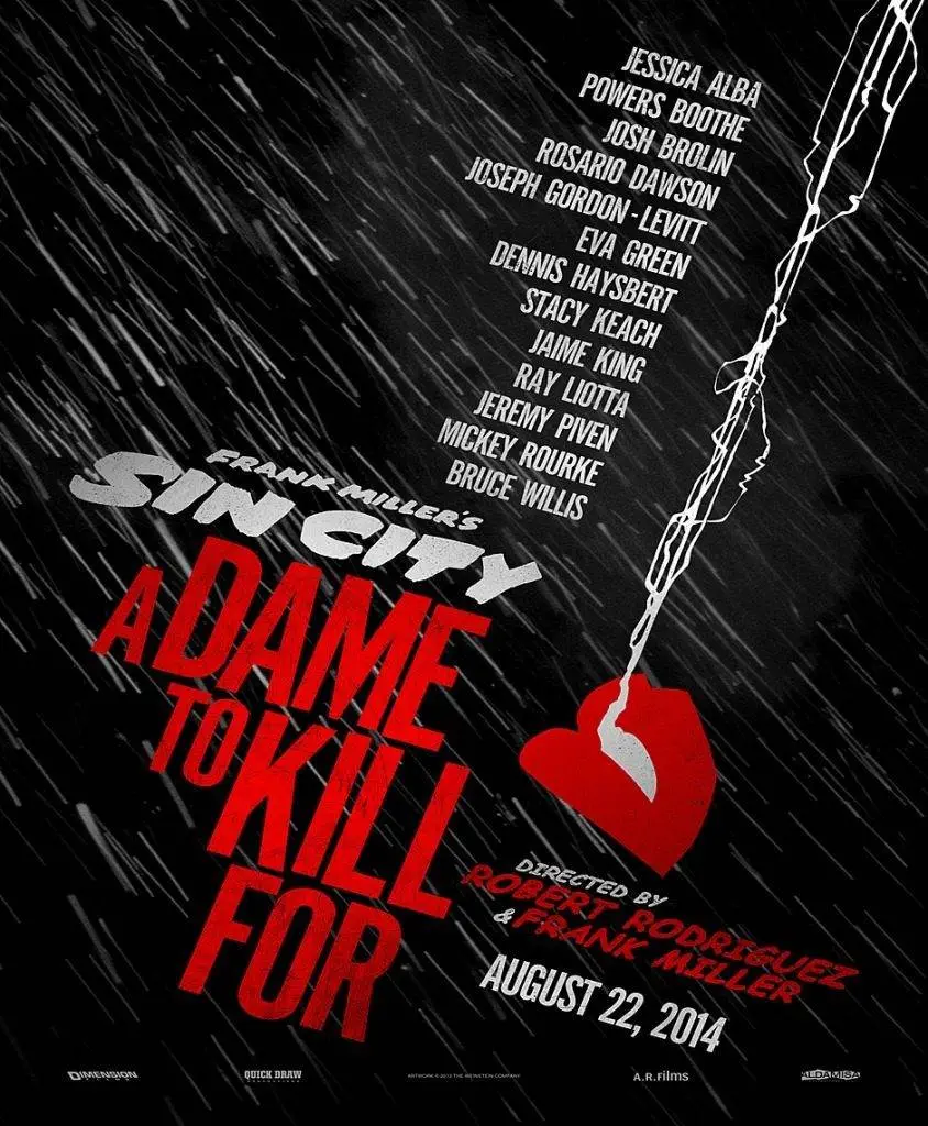 Video: Red Band Movie Trailer For '#SinCity2: A Dame To Kill For' Starring @RosarioDawson