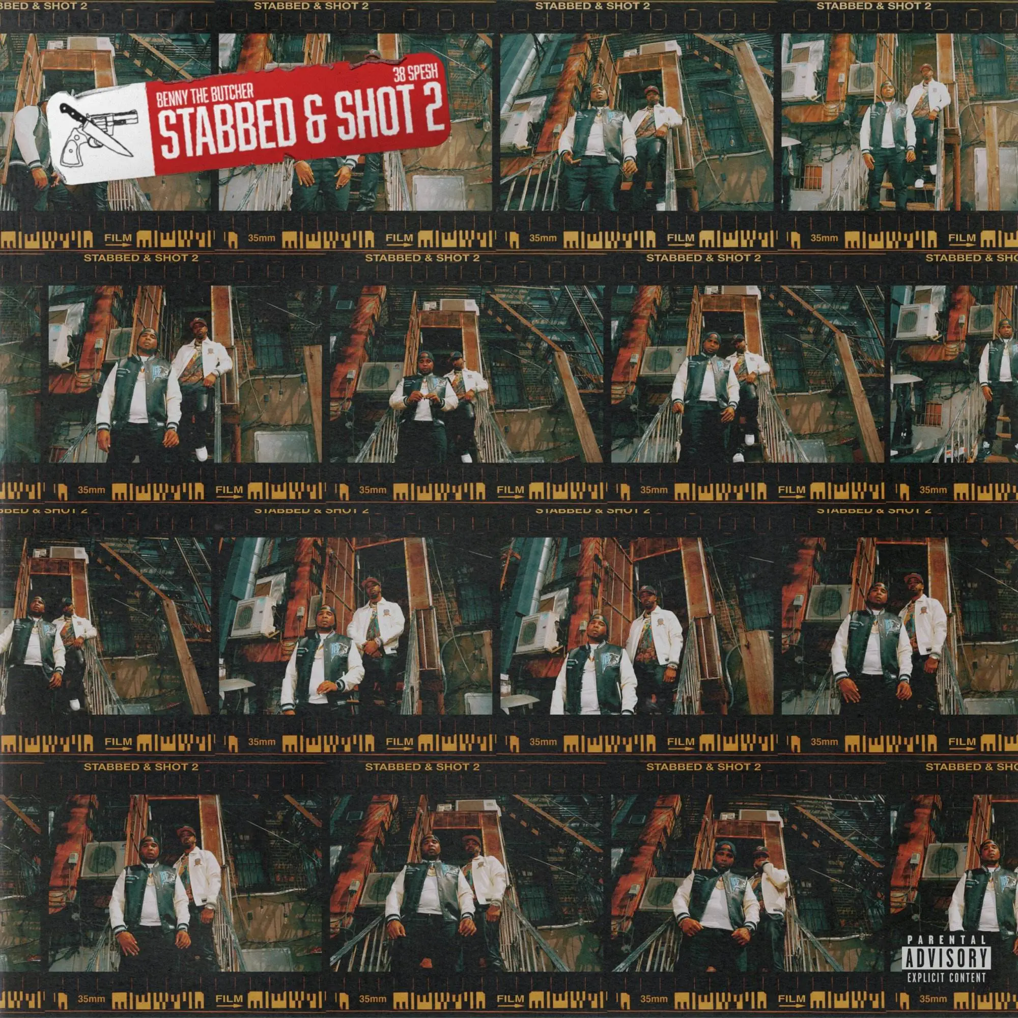 Benny The Butcher & 38 Spesh - Stabbed & Shot 2 [Official Album Artwork]