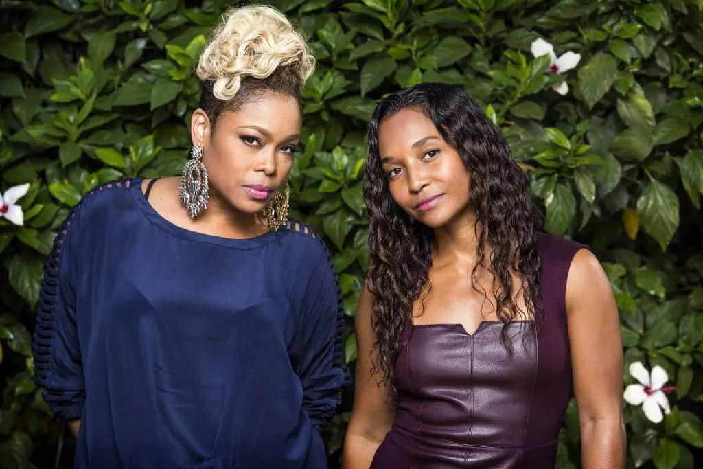 T-Boz & Chilli (of TLC) back in January 21, 2015 [Press Photo]