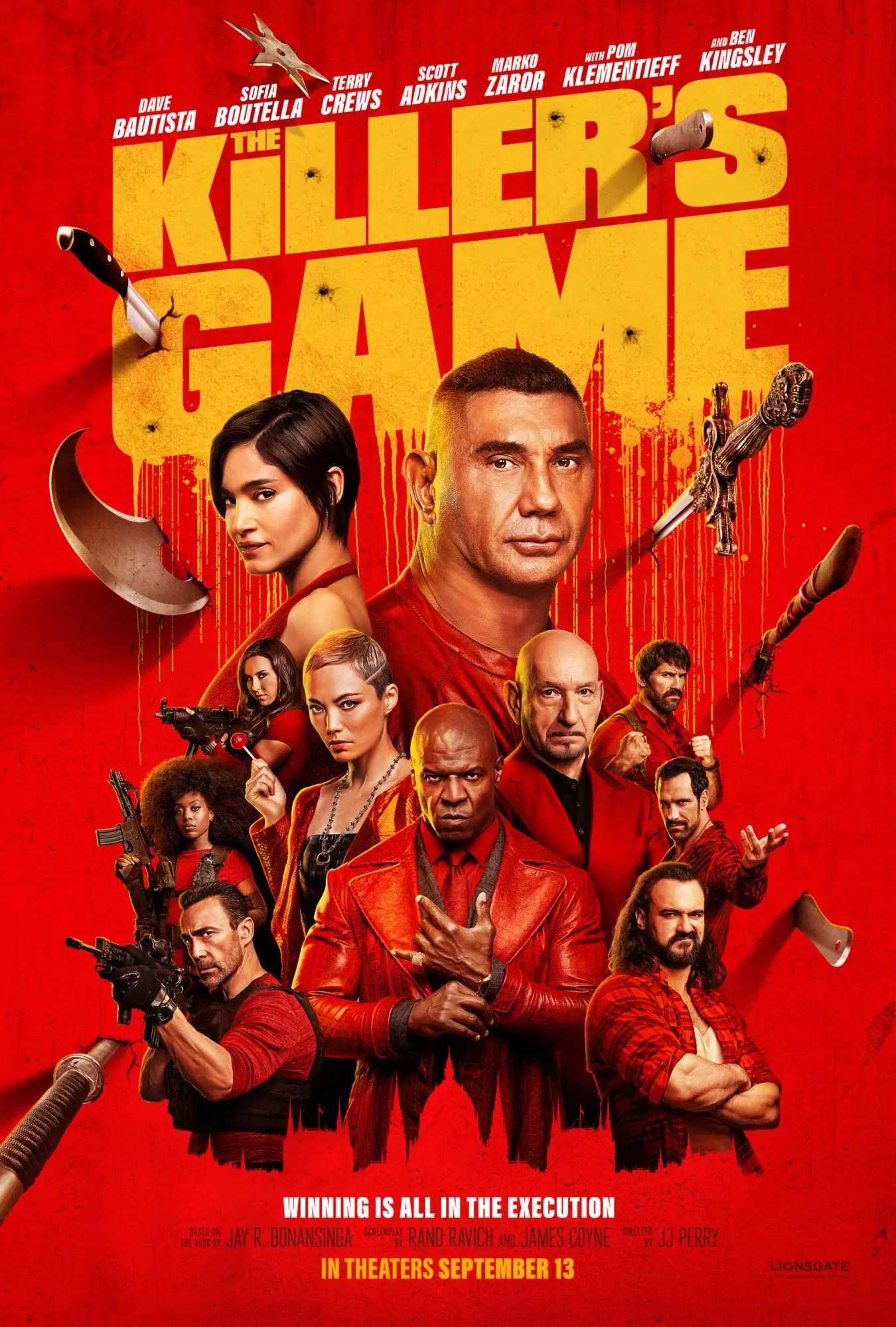 The killer's game [official theatrical movie release poster]