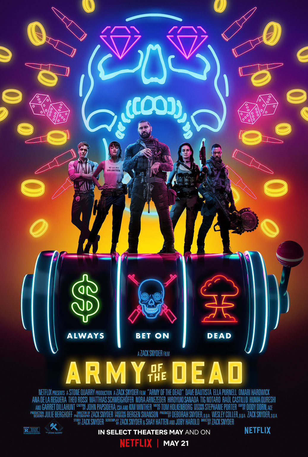 1st Trailer For Netflix Original Movie Army Of The Dead Starring Batista And Omari Hardwick 