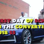This Is What Happens When You Give 2 High School Seniors A S5 Convertible To Take To School